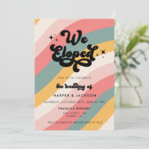 Casamento Colorido e Retrô: Fomos Embora