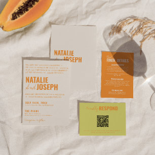 Convites Casamento Colorido Tradicional Clássico Moderno Br