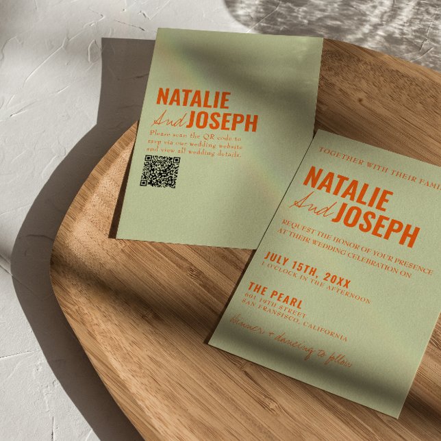 Convites Casamento Colorido Tradicional de Brilho Clássico  (Criador carregado)