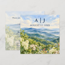 Casamento com Aquarela Personalizada de Verão em B