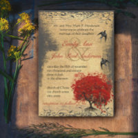 Casamento com aves da árvore vegetariana medieval