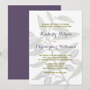 Convites Casamento com Branch de Oliveira   2