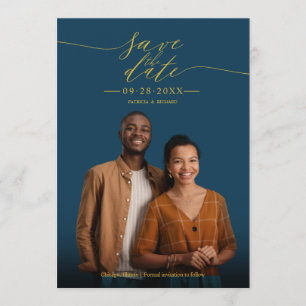 Convites Casamento Com Caligrafia Chic Salva A Foto Da Data