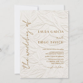 Convites Casamento com Caligrafia Simples e Atemporal