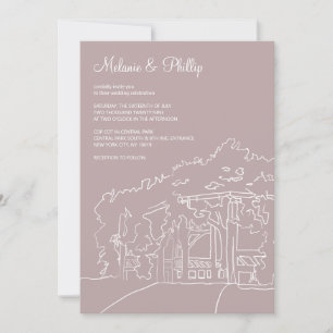 Convites Casamento com Cop Cot Central Park