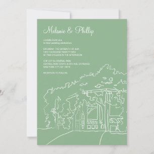 Convites Casamento com Cop Cot Central Park