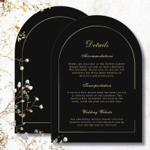 Casamento com Detalhes de Arco Dourado Mínimo Fund