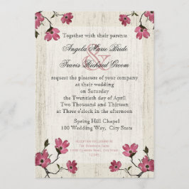 Convites Casamento com Dogwood