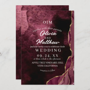 Convites Casamento com Dourado Vestido de Casamento