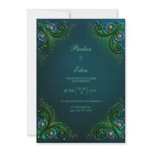 Casamento com Filigrana de Esmeralda e Safira