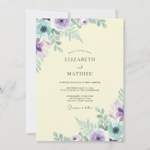 Convites Casamento com Folhas de Citrino Âmbar