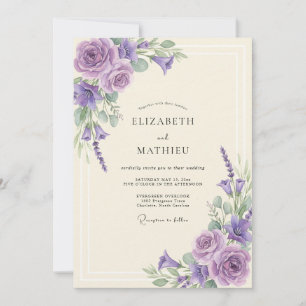 Convites Casamento com Folhas de Orquídea