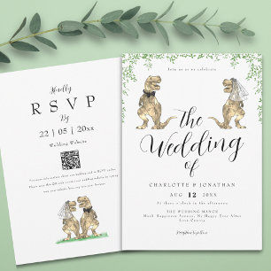 Convites Casamento com Foliage de Dinossaur Eucalyptus