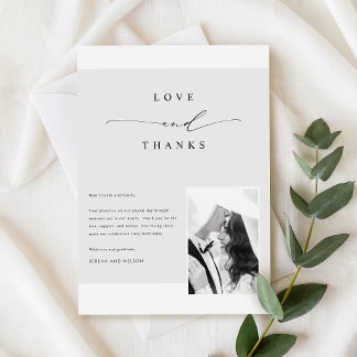 Convites Casamento com Foto de Gravata Preta Romântica
