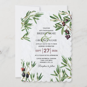 Convites Casamento com Ilhas Gregas do Mediterrâneo