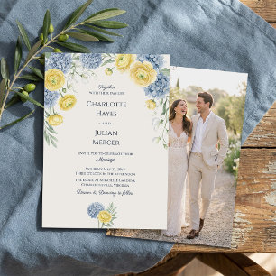 Convites Casamento com Jardim Country Francês Foto de Hortê