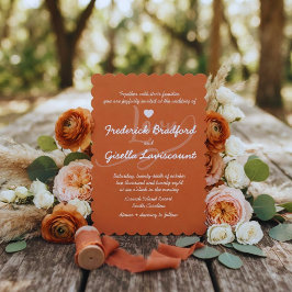 Convites Casamento com Letra Manuscrita Elegante