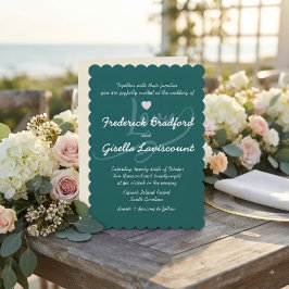 Convites Casamento com Letra Manuscrita Elegante