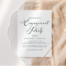 Casamento com Letra Script Moderna Simples Preta