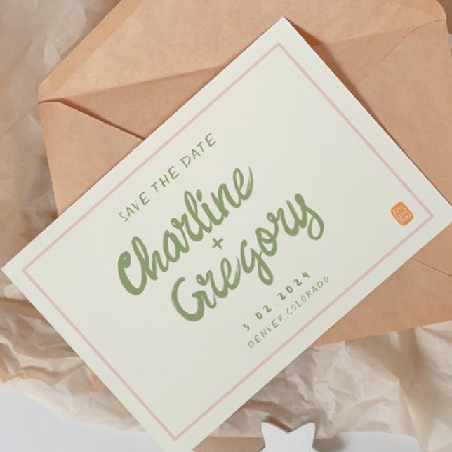 Convites Casamento com manuscrito cor-de-rosa retrorreflect (Criador carregado)