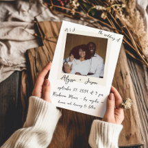 Casamento com Monograma Manuscrito em Foto Instant