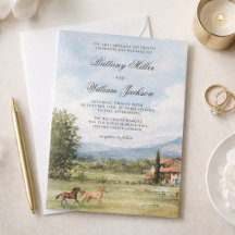 Casamento com Paisagem Rural Inspirada na Toscana