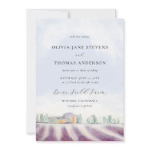 Casamento com Púrpura de Lavanda Elegante