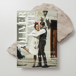 Convites Casamento com Retro Photo Magazine