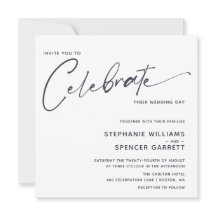 Casamento com Roteiro Moderno Minimalista Simples