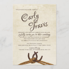 Convites Casamento com Sapatos de Coro e Coros