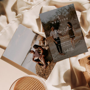 Convites Casamento com Script de Foto da Sobreposição 2 Min