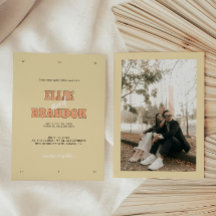 Casamento com Tipografia Moderna de ElLIE Retro