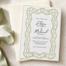 Casamento com Treliça Verde Sálvia Francesa