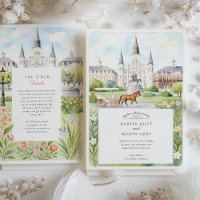 Casamento com Watercolor New Orleans