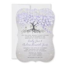 Casamento Conto de Fadas Ultra Violeta Coração Fol