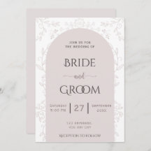 Casamento cor-de-rosa com design e rosa