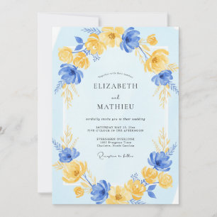 Convites Casamento Coroa Amarela Vinca ao Luar
