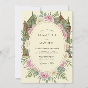 Convites Casamento Creme de Rubor Eucalipto