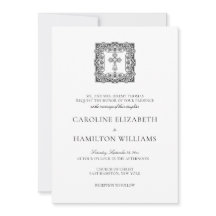 Casamento Cristão Caroline Simple Black Script
