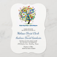 Casamento Cristão de Árvore Florestal em Forma de 