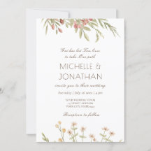 Casamento-Cristão Design, Moderno e Floral, cor-de