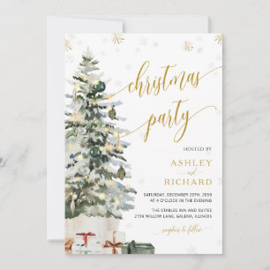 Convites Casamento da Árvore de Natal