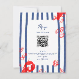 Convites Casamento da Costa Leste de Ostras de Lagosta de M