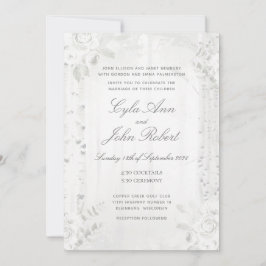 Convites Casamento da Floresta Branca da Árvore Birch