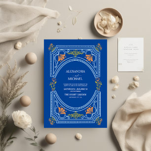 Convites Casamento da Grécia de destino Santorini