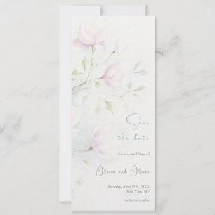 Convites Casamento da Magnolia Rosa Salve a Data
