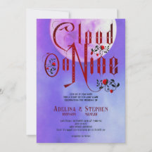 Casamento da Nuvem Nove com Script e Rosas Góticos