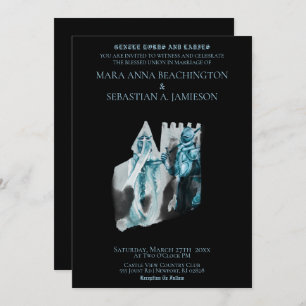 Convites *~* Casamento da Princesa do Castelo Medieval