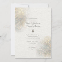 Casamento das Formas de Aquarela Verde