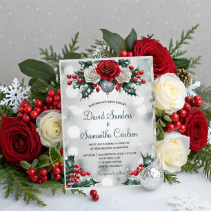 Convites Casamento das Luzes da Floresta Elegante da Wonder